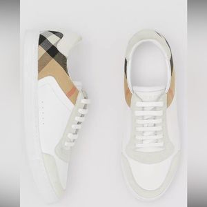 Burberry sneakers gently used onces